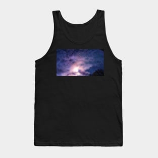 Purple swirled sky Tank Top